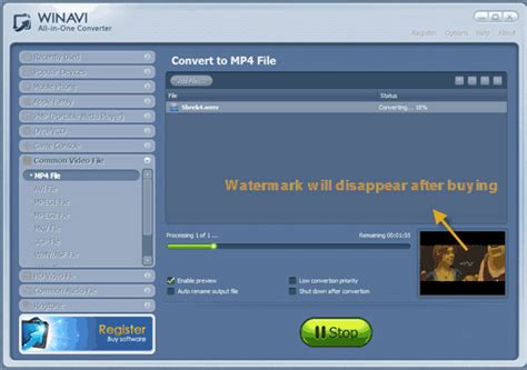 Amongst many others, we support mp4, webm and avi. WMV to MP4 Converter
