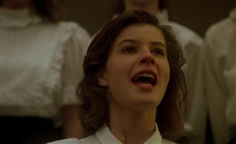 One living in poland, the other in france. Irène Jacob in "The Double Life of Veronique" by Krzysztof ...