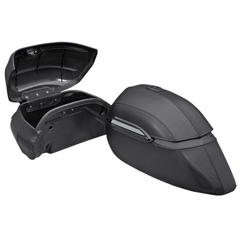 Rs hard saddle bags yamaha vstar v star 650 1100 1300 road matte black. US YAMAHA : V Star(R) Hard Leather Saddlebags [5S7-F84H0 ...