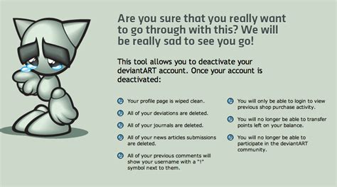 How do i delete/deactivate my account? Deviantart deactivate by pikatheking025 on DeviantArt