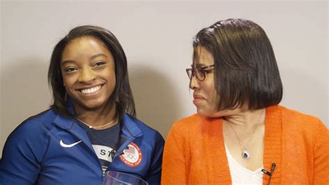 Simone arianne biles (born march 14, 1997) is an american artistic gymnast. Watch From The Magazine | Simone Biles and Her Mom Play a Mother's Day Game | Teen Vogue Video | CNE