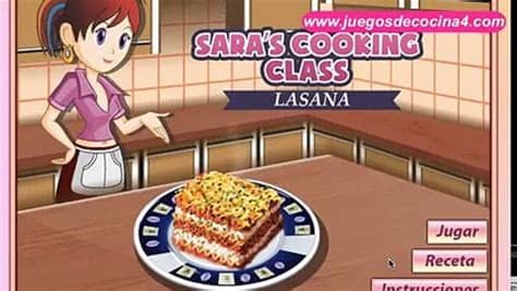 Aquí puedes jugar gratis con los mejores juegos de cocina con sara en línea. Lasaña | Juegos de cocina con Sara - Vídeo Dailymotion