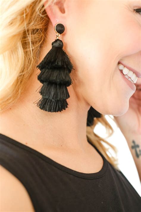 Shop the latest lamp diy curtain deals on aliexpress. Tassel Curtain Earrings in 2020 | Fringe earrings, Earrings, Curtain fringe