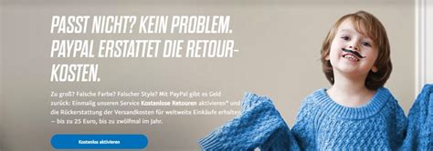 Maybe you would like to learn more about one of these? Bis zu 12 Retouren kostenlos mit Paypal + weitere PayPal ...