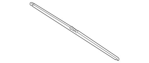 Volkswagen tiguan 2019 wiper blades. 2018-2019 Volkswagen Tiguan Wiper Blade 5NN-955-425-03C ...