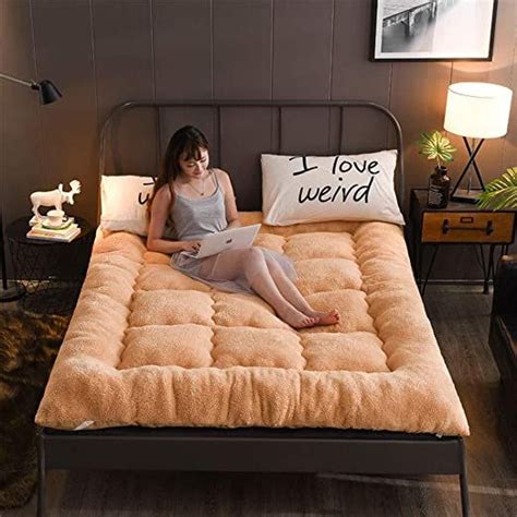 However, when buying a futon (see my futon some people even prefer using the thickest futon mattress without any frame beneath it. XUELIAIKEE Thick Tatami Floor Mat, Soft Foldable Futon ...