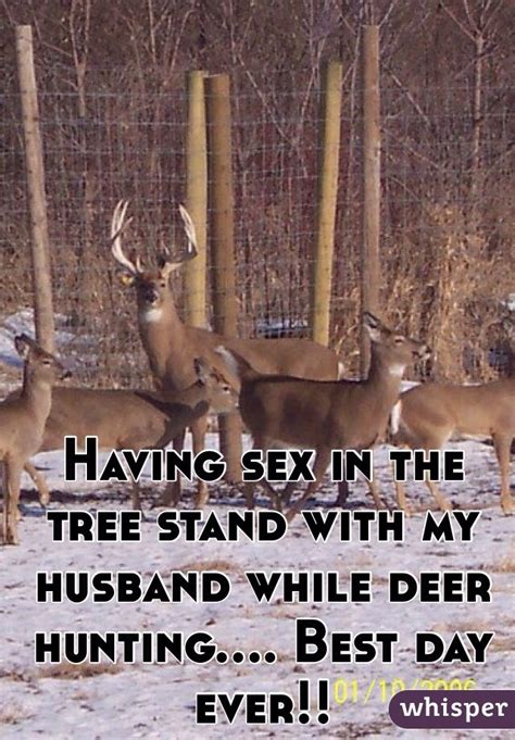 So, give this method a try and see if you can find a profile that someone uses to date online using an email address. Having sex in the tree stand with my husband while deer ...