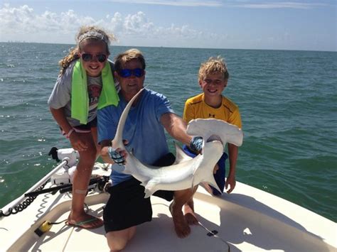 You can't go wrong when dinning at buddy vs. 5+ foot Hammerhead Shark! - Picture of Fishing Buddy ...