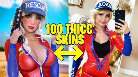 Top videos from fortnite tracker. TOP 100 THICC FORTNITE SKINS IN REAL LIFE..! UPDATED pt ...
