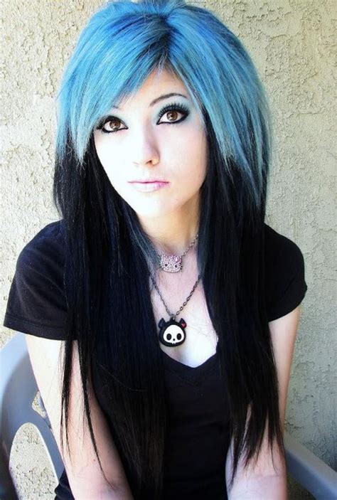 She entered her scene phase in 2007, and went under the name leda lifeweary, but later changed it to ledamonsterbunny. Leda- Blue and Black Hair by LedaMonsterBunnyLove on ...