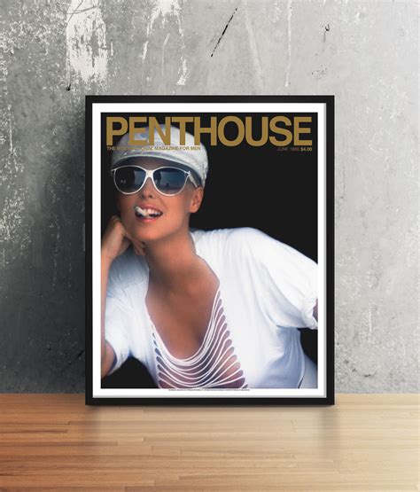 Penthouse Magazine June 1988 Cover Poster - JustPosters