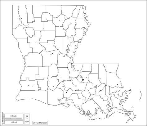 Maybe you would like to learn more about one of these? Louisiana free map, free blank map, free outline map, free ...