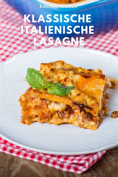 Italienisch ist eine der schönsten und melodischsten sprachen der welt und gilt als kultursprache europas. Klassische italienische Lasagne #foodanddrink Jeder sollte ...