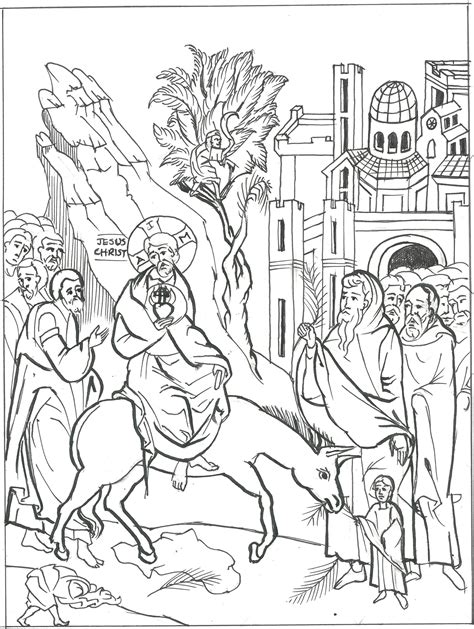 Home preschool coloring pages palm sunday. Palm-Sunday.jpg (2040×2710) | Palm sunday, Coloring pages ...