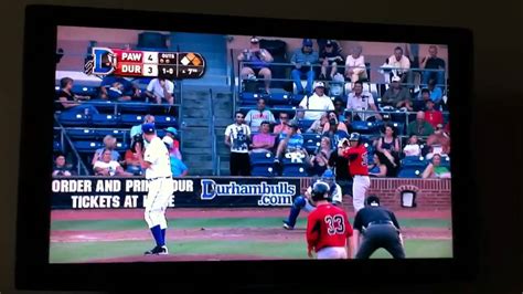 The best tv and entertainment news in your inbox. TV time at a baseball game - YouTube