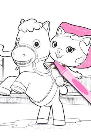 This is a great opportunity to introduce or revisit fire danger, fire awareness and fire safety concepts with your students. Sheriff Callie and Sparky coloring page | Sheriff callie ...