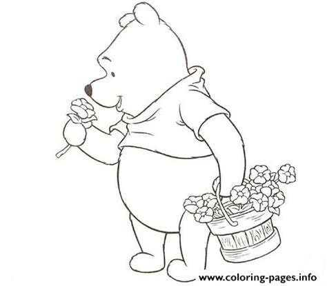 I have 6 new baby winnie the pooh and friends coloring pages when they were babies. Pooh Having Flowers Pages7ea3 Coloring Pages Printable