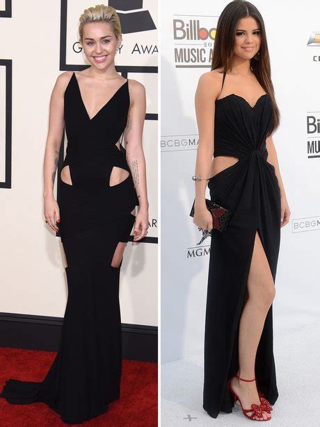 Noted for her distinctive raspy voice. Fashion Face-Off: Miley Cyrus Vs. Selena Gomez - Capital