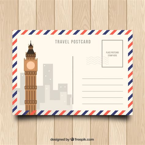 397 postcard vectors & graphics to download postcard 397. Travel postcard in flat design | Free Vector