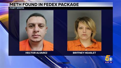 2 People Arrested After Fort Smith FedEx Workers Find Meth ...