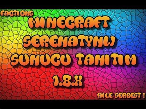 We did not find results for: - Minecraft - 1.8.x - Factions Sunucu Tanıtım - Hile ...