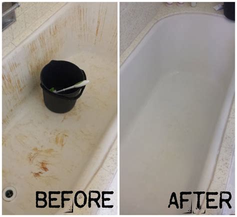 Here are the six best methods to try. Bleach-stained Red Bathtub Turned Sparkling White AgainI ...