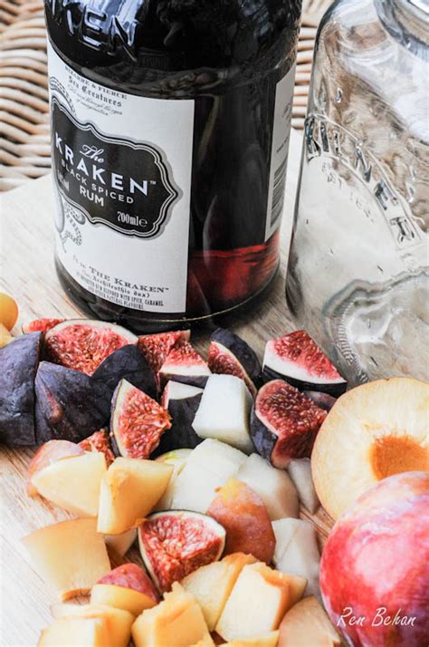 The Kraken Rum 'Rumtopf' or Rum Pot - Fabulicious Food