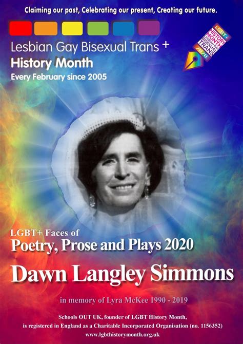 Our team will be update dawn langley simmons's astrological symbol is scales. LGBT+ History Month Resources - LGBT+ History Month
