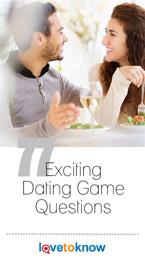 Who knows, maybe they partake in an activity that you've always wanted to try but haven't had the chance yet. 77 Exciting Dating Game Questions | This or that questions ...