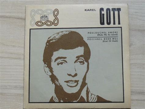 The golden voice of prague. Karel Gott ‎- Poslouchej Amore (Make Me An Island ...