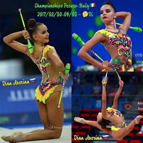 Maybe you would like to learn more about one of these? Dina AVERINA (Russia) ~ Clubs Collage @ World Cup Pesaro ...