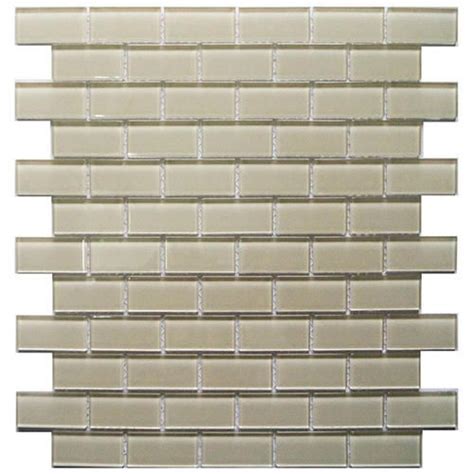 Quantity includes typical waste overage, material for repair and local delivery. Bestview Glass Mosaic Tile 1" x 2" at Menards | Mosaic ...