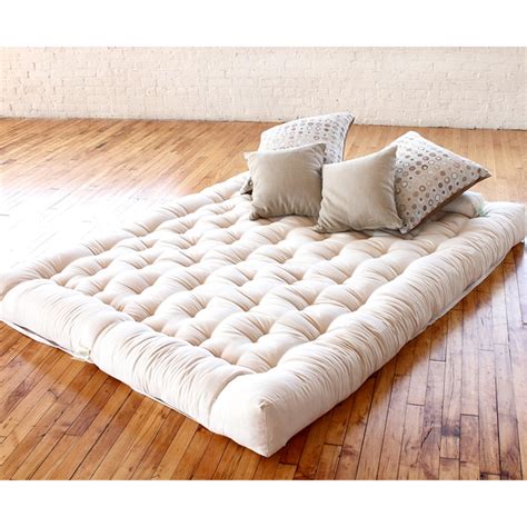 People often have this concern about floor mattresses if that's the case, you can restore the proportions by adding a canopy to your bed. Organic Cotton & Wool Boulder Dreamton Mattress l ...