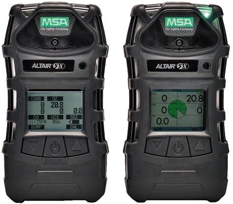 The altair 4x multigas detector is for use by trained and qualified personnel. MSA Altair 5X Detector Mono, (LEL, O2, CO, H2S) - 10116924