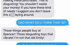sex dad toy her message twitter awkward exchange found girl he daughter text story truly unfolded fashion father family supplied