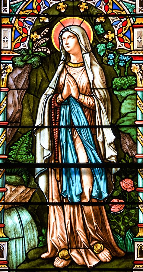 Our lady of lourdes is a title of the blessed virgin mary in honor of the marian apparitions have taken place before various individuals on separate occasions around lourdes, france. Our Lady of Lourdes