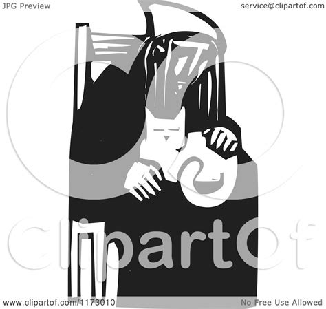 See more ideas about cat drawing, cat art, cats. Clipart of an Old Lady Sitting with a Cat in Her Lap ...