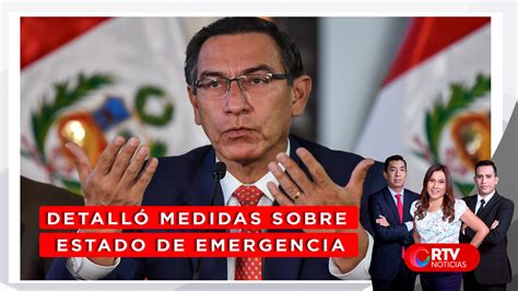 O que começou como uma medida praticamente consensual tem vindo a. Pdte. Vizcarra detalló medidas sobre el estado de ...