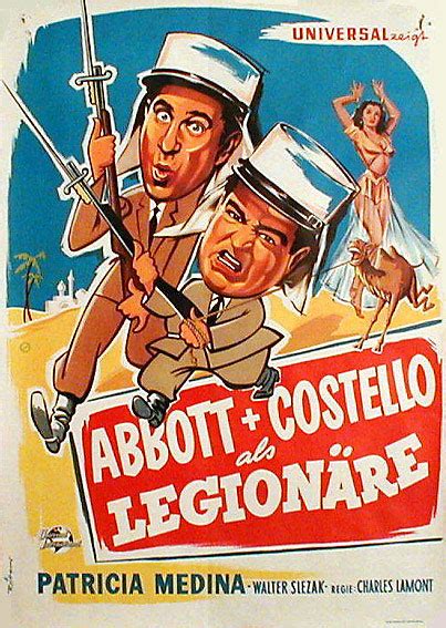 They are in the desert. Abbott and Costello in the foreign legion ...