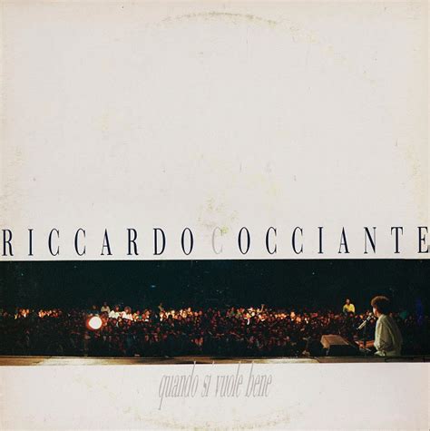 Il sito ufficiale del cocciante club è il più grande portale esistente su riccardo cocciante. Riccardo Cocciante - Quando Si Vuole Bene (Vinyl, Italy, 1986) | Discogs