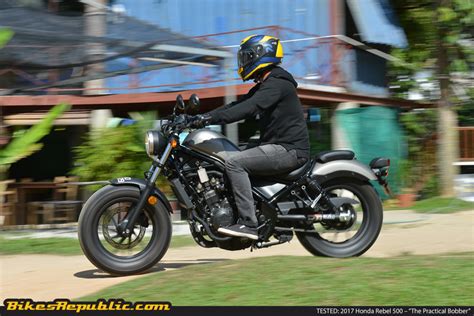 Stock rims and suspension are a must for our kits. TESTED: 2017 Honda Rebel 500 - "The Practical Bobber ...