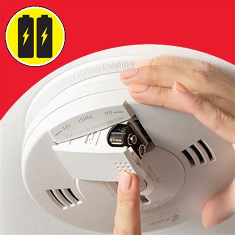 Alert you to a fire. Kidde FireX Hardwire Smoke Detector with 9-Volt Battery ...