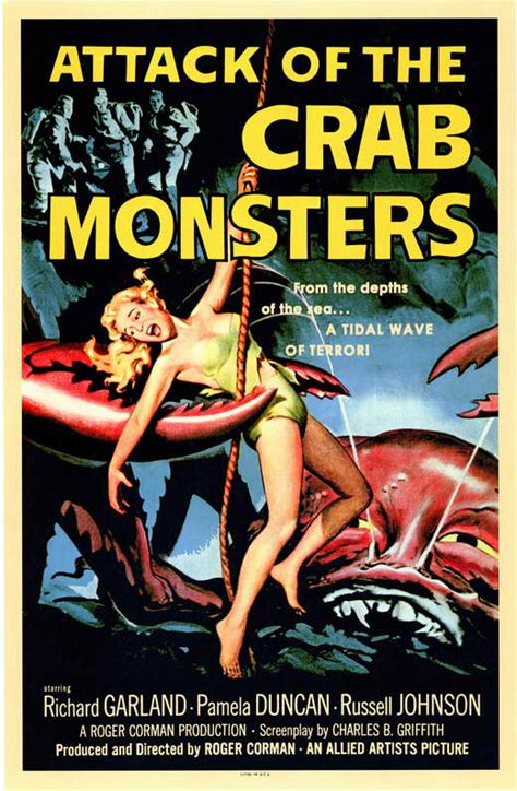 Luckily the giant germs aren't that intelligent s. Attack of the Crab Monsters Movie Posters From Movie ...