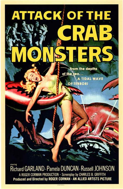 Giant enemy spider is a video remix series featuring audio from a let's play video of the game next car game. Attack of the Crab Monsters Movie Posters From Movie ...