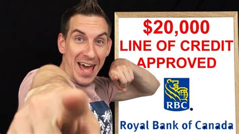 The bank is concentrated in canada, with. How I Got $20,000 Line Of Credit Approved - Royal Bank Of ...