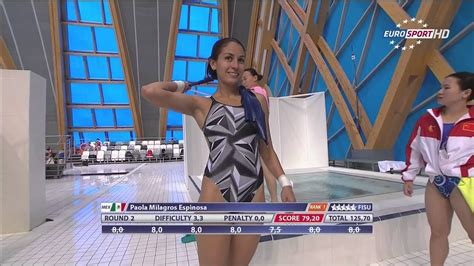 Paola espinosa es una clavadista mexicana ganadora de dos medallas olímpicas. Kazan2013 Paola Espinosa #1 - YouTube