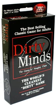 Dirty minds master edition the fun game of naughty clues with clean answers. Dirty Minds Card Game - New - Team Toyboxes