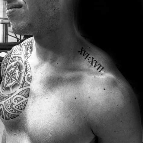 Tattoos are the paints representing something which we embed inside the skin. 100 Roman Numeral Tattoos For Men - Manly Numerical Ink Ideas