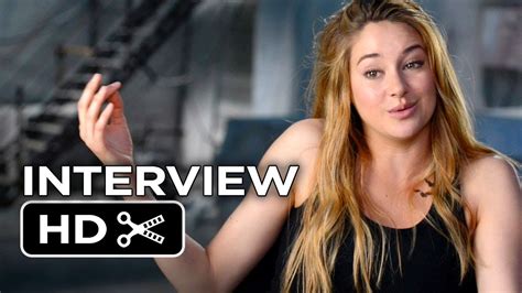 All of this is toughest on shailene woodley, a lovely performer with big, brown eyes that seem to drink in everything, and. Divergent Interview - Shailene Woodley (2014) - Movie HD ...