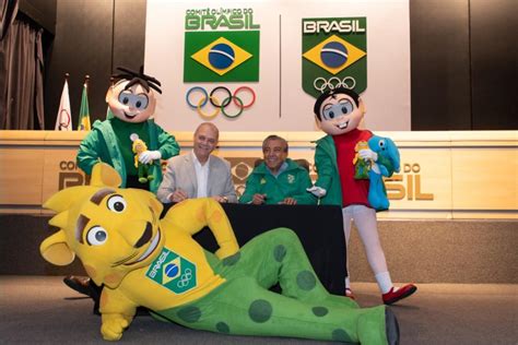 O time verde e amarelo será formado. Comitê Olímpico do Brasil oficializa parceria com criador ...